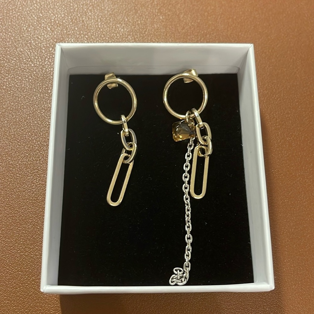 Justine Clenquet earrings